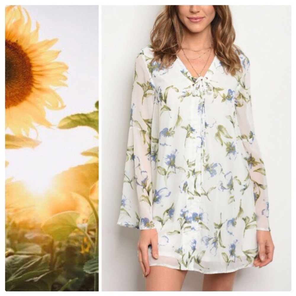 Kylie Blue Florals Tunic - Picture 6 of 7